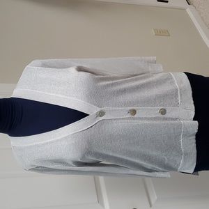 Chicos Size 2 3/4 sleeve Cardigan